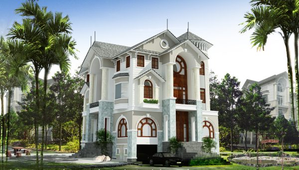 Dinh thự (Mansion) phong cách Châu Âu
